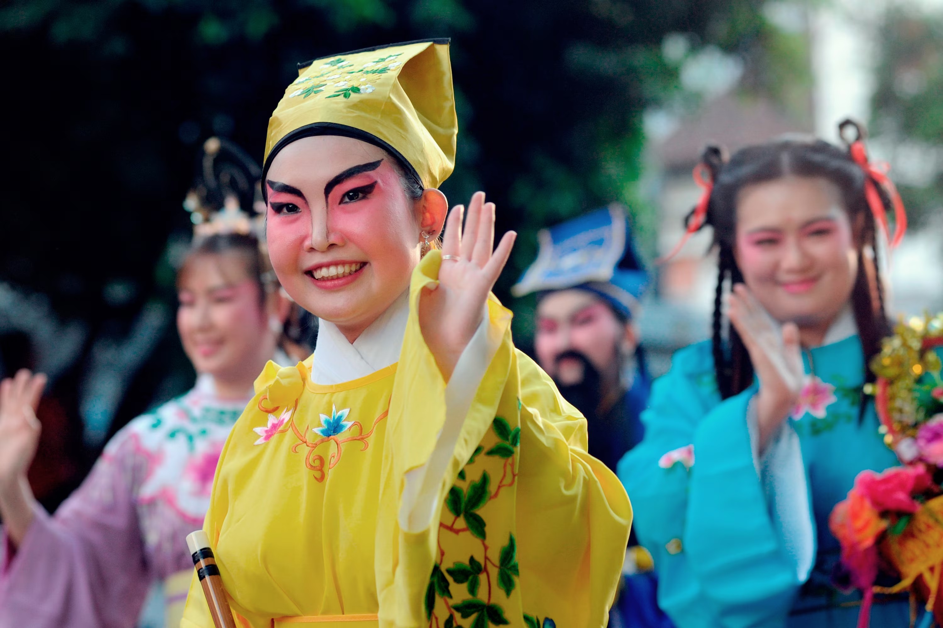 ホーチミン市で賑わう中国人のランタン祭り