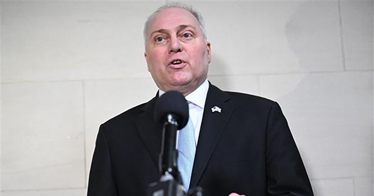 Mr. Steve Scalise withdraws his candidacy for Speaker of the US House of Representatives