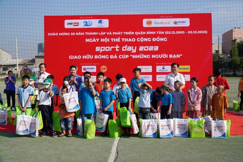 Ngày hội thể thao cộng đồng - Sport Day 2023, tổ chức tại Quận Bình Tân (TP.HCM).