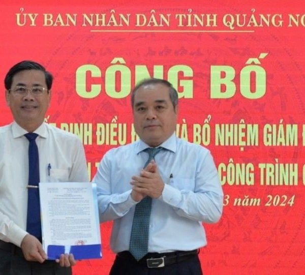 Ban quản lý dự án Giao thông Quảng Ngãi có giám đốc mới