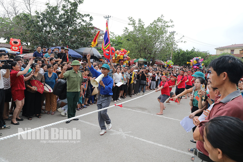 กิจกรรมทางวัฒนธรรมและกีฬาจังหวัดนิญบิ่ญในเทศกาล Thai Vi Image 1