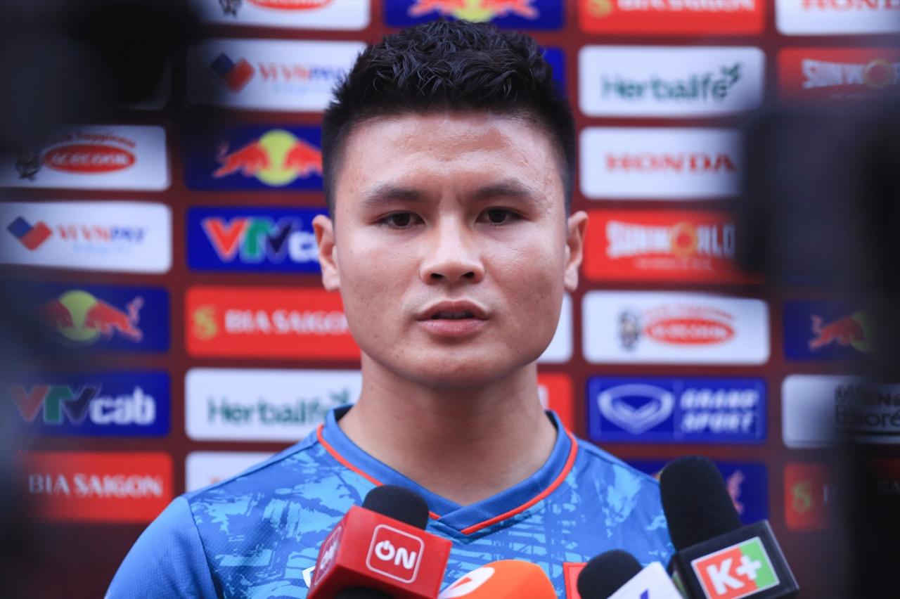 Midfielder Quang Hai shares