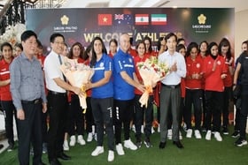 Las selecciones femeninas sub-20 de Líbano e Irán llegan a Phu Tho, Australia sub-20 comienza sus entrenamientos