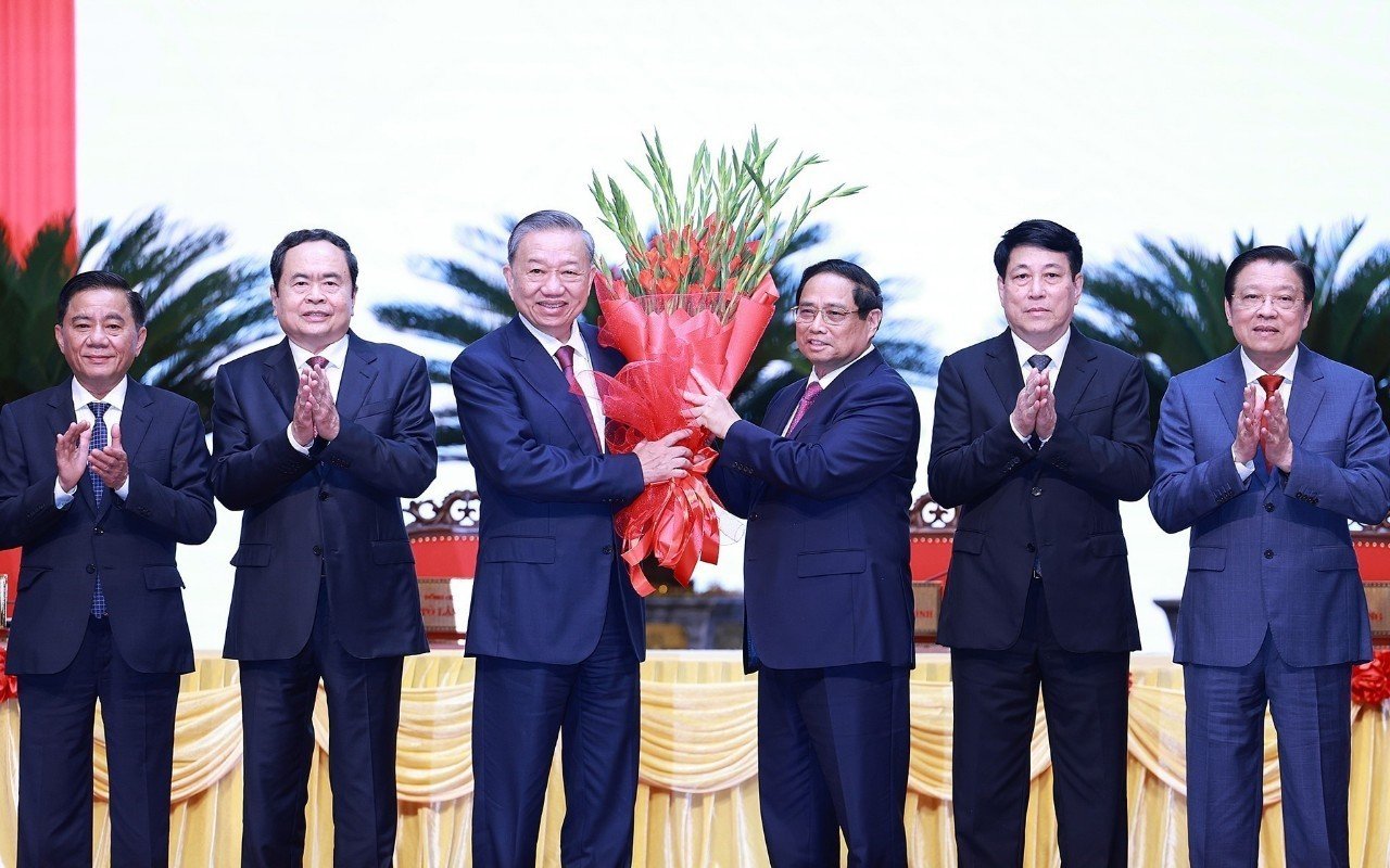Le président du Parti du peuple cambodgien, Hun Sen, a félicité le président To Lam pour son élection au poste de secrétaire général du 13e Comité central du Parti communiste du Vietnam -0