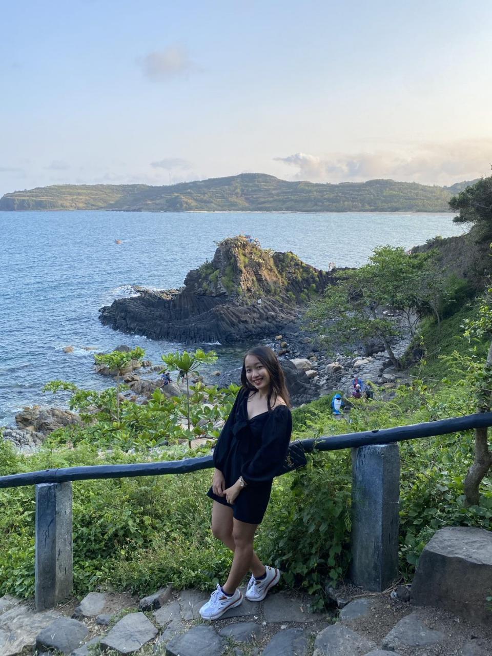 Check in Ganh Da Dia, Phu Yen.