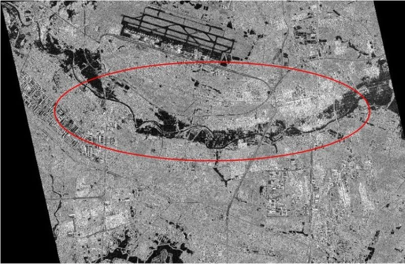 Procesamiento de imágenes satelitales de radar para evaluar daños tras tormentas