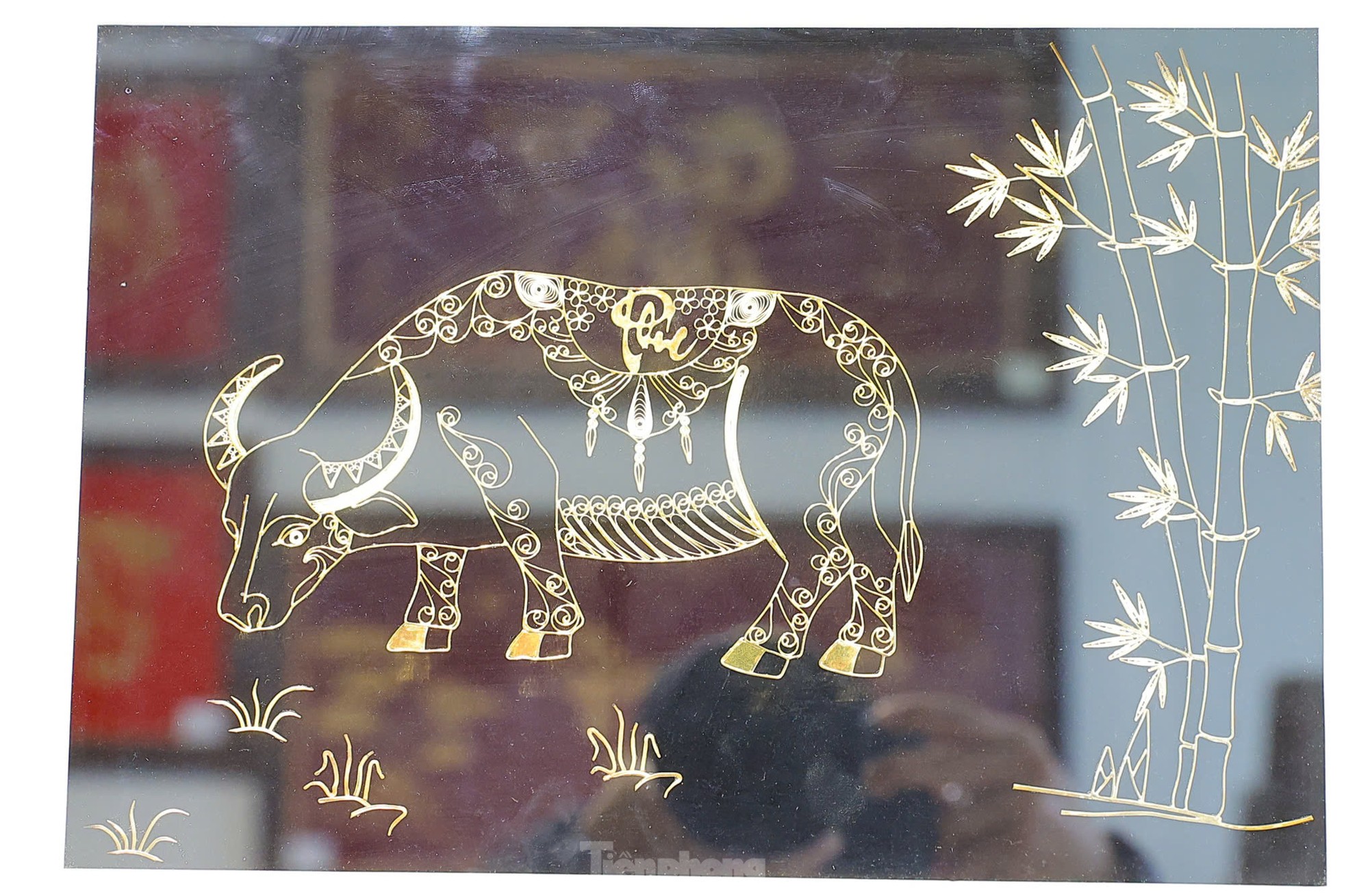 24K gold-plated statues of the 12 zodiac animals sell well during the Lunar New Year, photo 13
