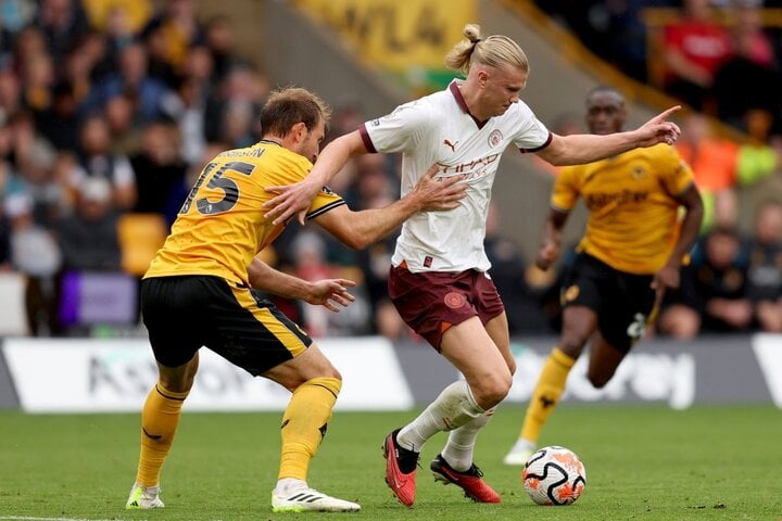 Man City played badly against Wolverhampton. (Photo: Getty Images)