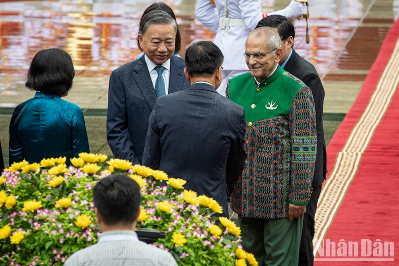 [写真] トゥ・ラム大統領がベトナム国賓訪問中の東ティモールのジョゼ・ラモス＝ホルタ大統領の歓迎式典を主宰 写真7