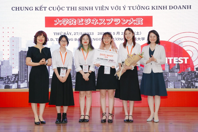 Nhóm nữ sinh Ngoại thương quảng bá du lịch Việt Nam qua trò chơi thực tế ảo - 1