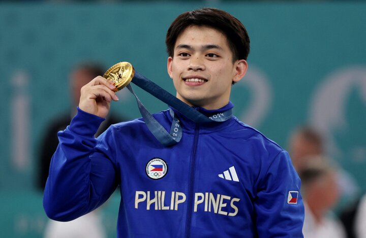 Carlos Yulo giành HCV ở Olympic 2024