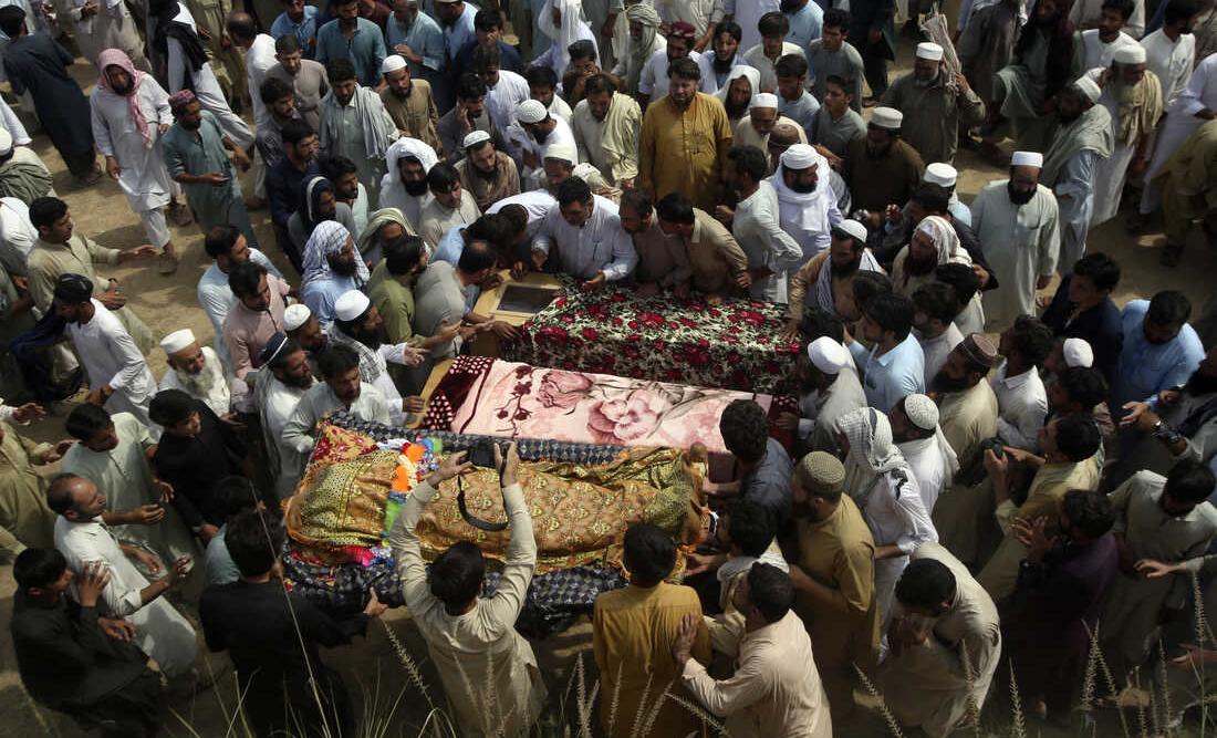 El cuadro de la bomba que provocó la escalada de violencia en Pakistán, foto 1