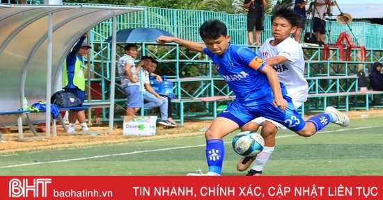 U13 Hồng Lĩnh Hà Tĩnh vào vòng chung kết U13 quốc gia 