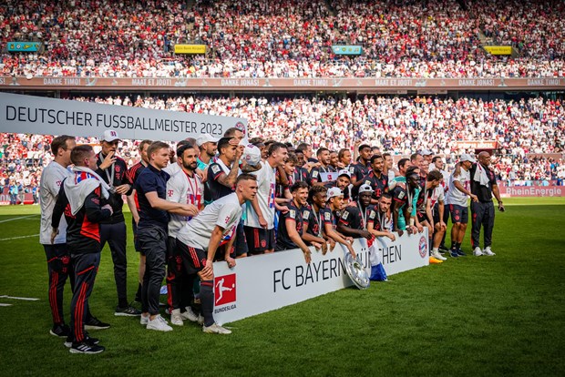 Der FC Bayern hat die Bundesliga-Saison 2022/23 gewonnen.