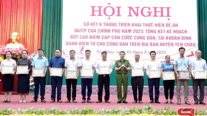 Yên Châu sơ kết 6 tháng triển khai thực hiện Đề án 06/CP của Chính Phủ