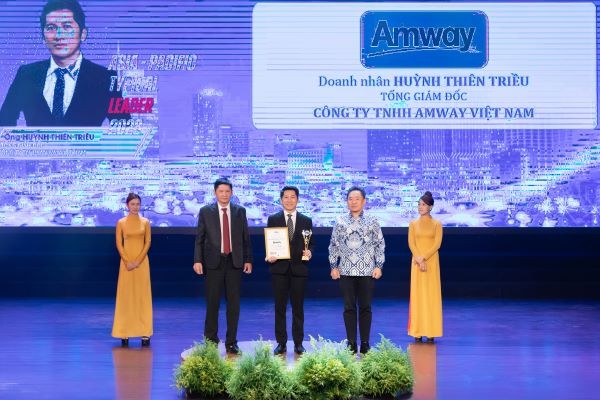 Amway Vietnam ទទួលបានពានរង្វាន់អាស៊ីទ្វេដង