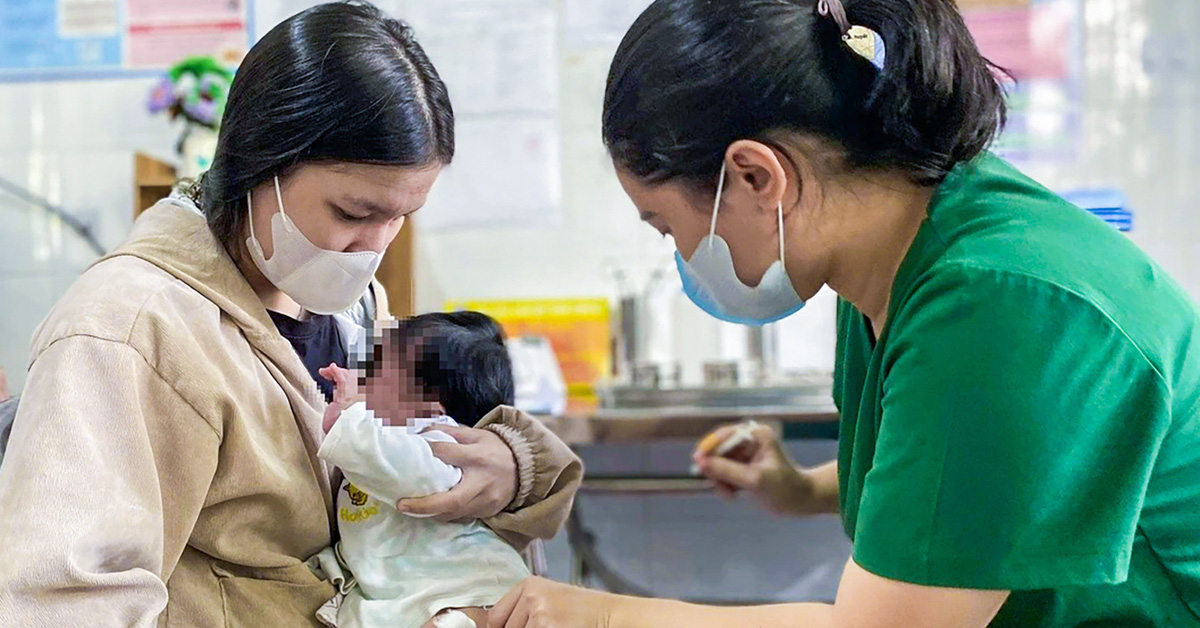 98% of children aged 1-10 in Ho Chi Minh City have been vaccinated against measles.