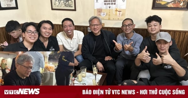 Au Vietnam, le PDG de Nvidia va boire du café bon marché et manger de la street food