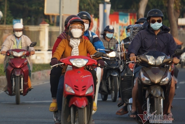 New cold air mass affects HCMC weather the most since the beginning of the season