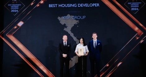 KITA Group continues to win at Dot Property Vietnam Awards 2024