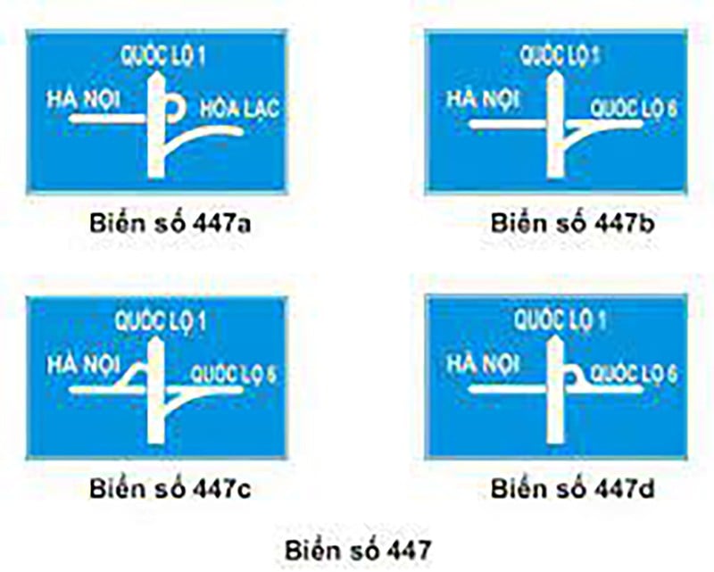 Tổng hợp các loại biển báo chỉ dẫn và ý nghĩa của từng biển báo