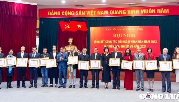 Ban Đối ngoại Trung ương tổ chức Hội nghị tổng kết công tác đối ngoại nhân dân năm 2023