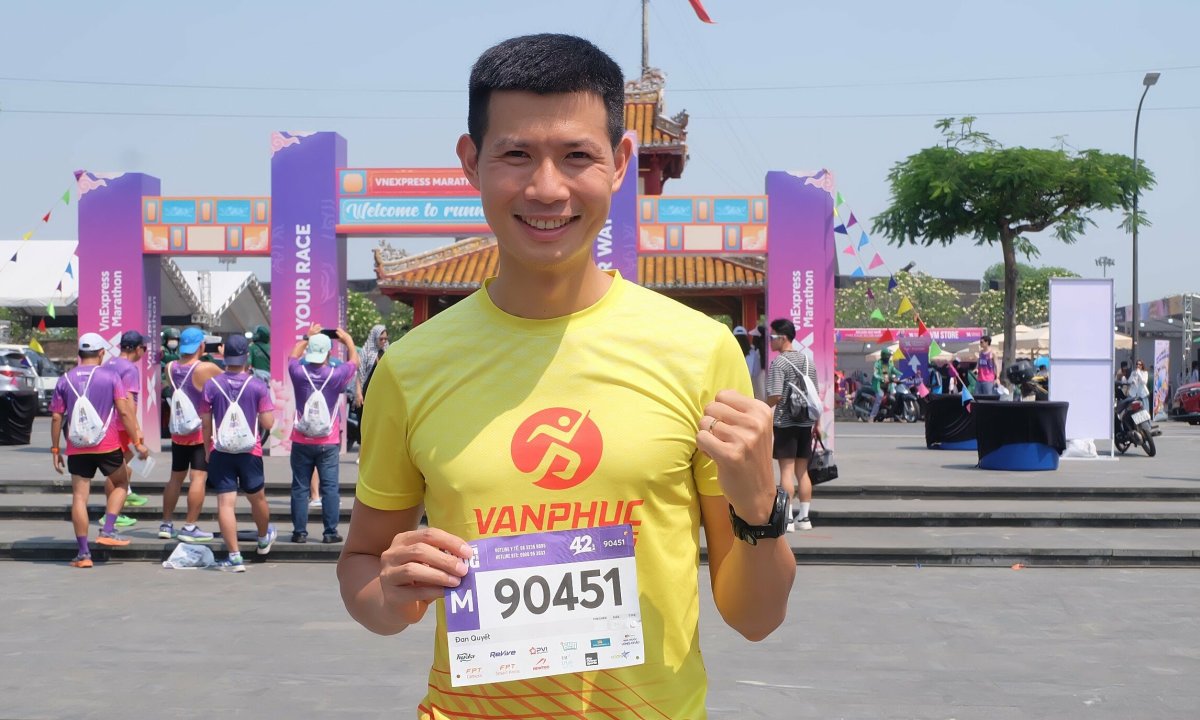 Đan Quyết: 'Chưa phá PR vì theo đuổi marathon lâu dài'