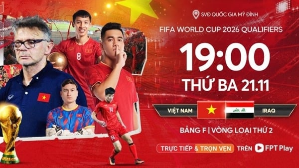 Xem trực tiếp trận đấu đội tuyển Việt Nam vs Iraq ở đâu, kênh nào?