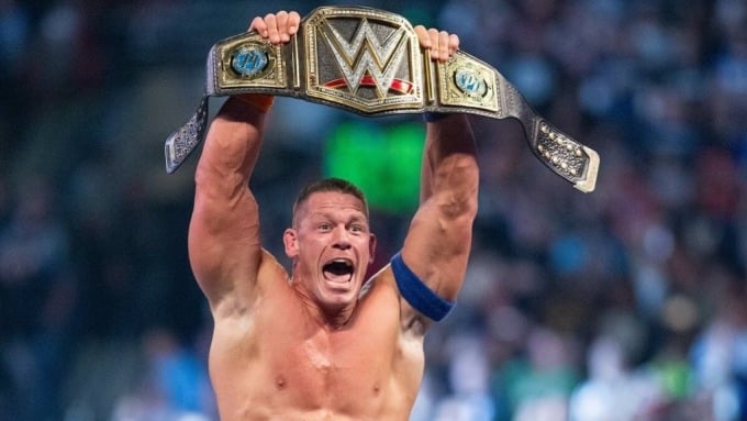 Le lutteur John Cena. Photo : WWE