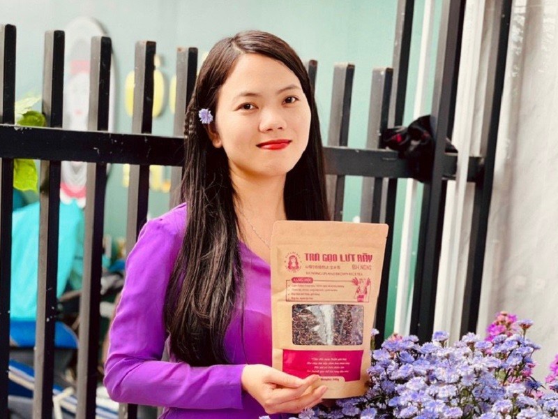 Chị Võ Minh Nga, CEO & Founder của dự án “Cô gái Bhnong”. Ảnh: N.S