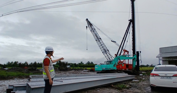 Sandkauf aus Kambodscha zur Beschleunigung des Baus der Ho-Chi-Minh-Straße durch Kien Giang