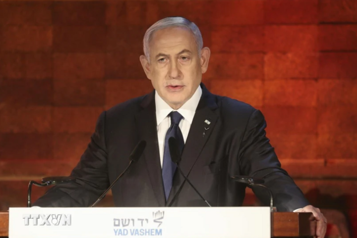 Thủ tướng Israel Benjamin Netanyahu. (Ảnh: Kyodo/TTXVN)