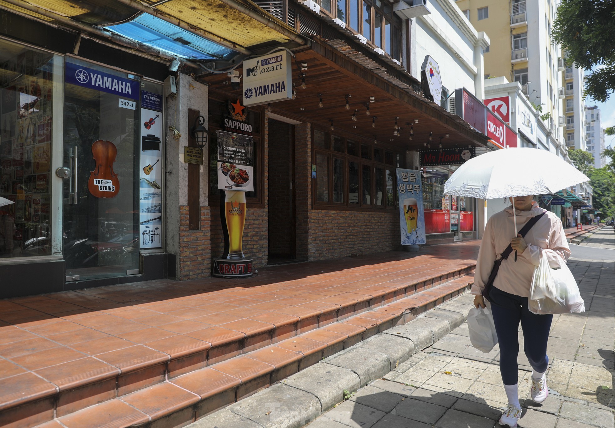 Nahaufnahme der 2,6 Hektar großen Food Street, die in Ho-Chi-Minh-Stadt bald eröffnet wird. Foto 2