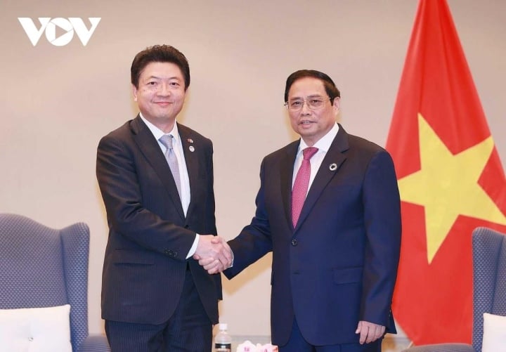 Thủ tướng Phạm Minh Chính tiếp các doanh nghiệp lớn tại Nhật Bản - 1