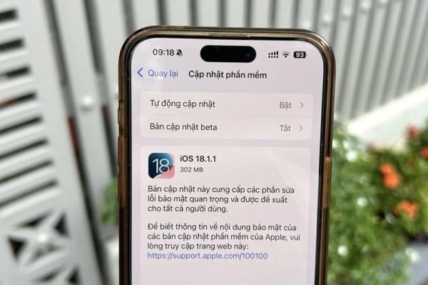 Cập nhật ngay iOS 18.1.1 để khắc phục những sự cố trên iPhone