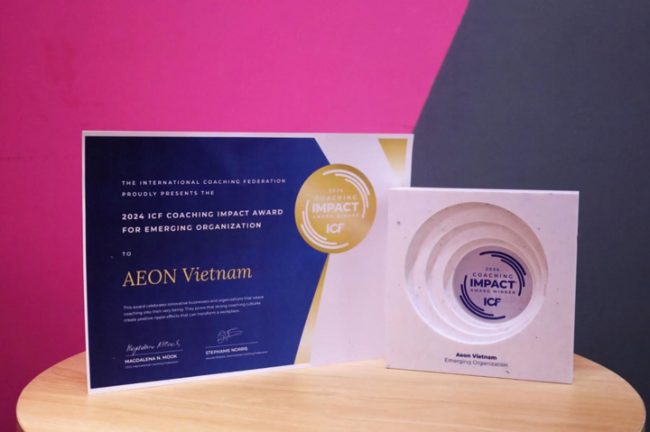 AEON Vietnam ganó el premio ICF Coaching Impact Awards 2024.