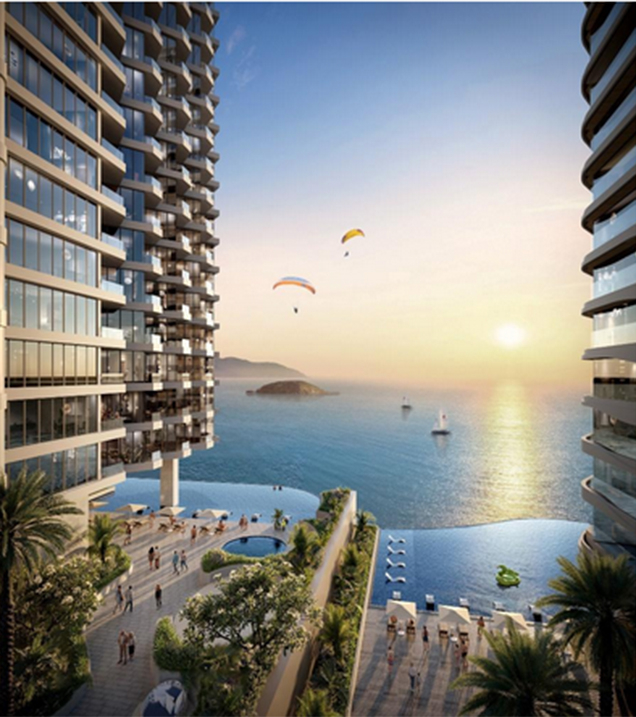 The most luxurious beachfront apartment in Nha Trang - 100% sea and mountain view