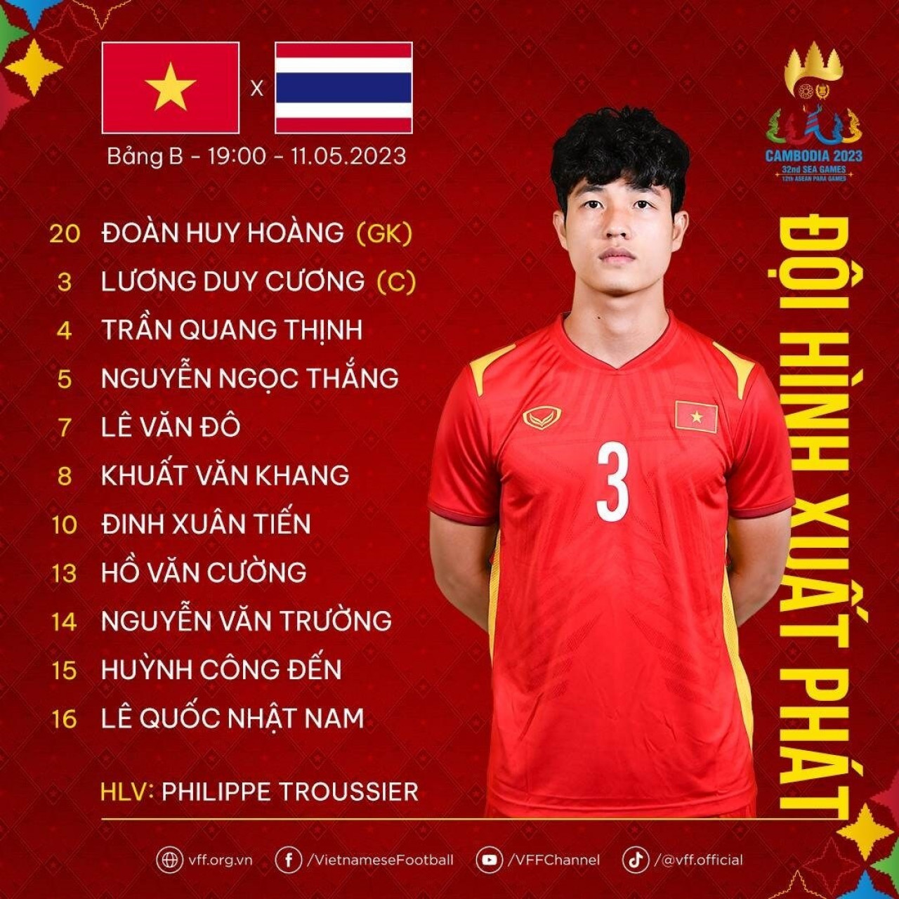 En directo: Vietnam Sub-22 vs Tailandia Sub-22: batalla decisiva por el primer puesto