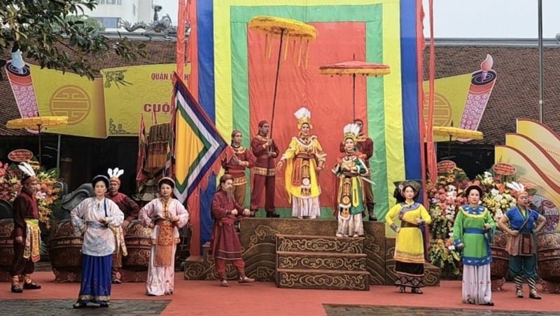 Traditional festival commemorating 1984 Hai Ba Trung uprising, picture 1