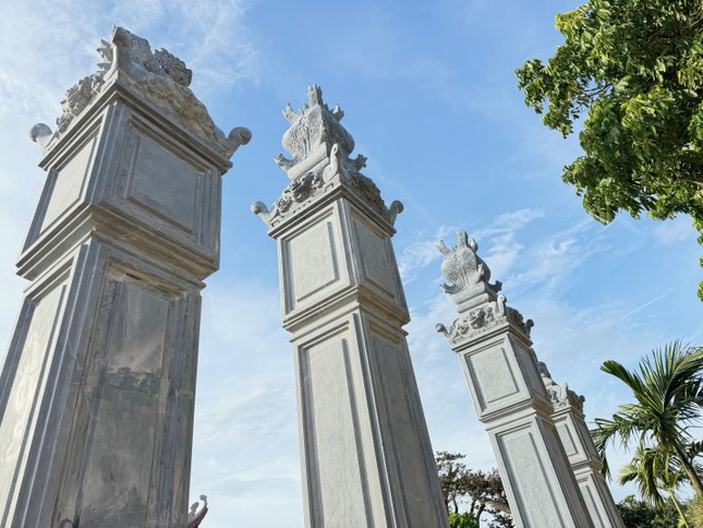 Nhà Tưởng niệm Đại tướng Võ Nguyên Giáp sắp hoàn thành tại quê nhà ảnh 9
