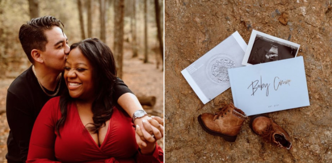 Nicole et Steven attendent avec joie la naissance de leur fils Alexandre. Photo : Illume Fertility