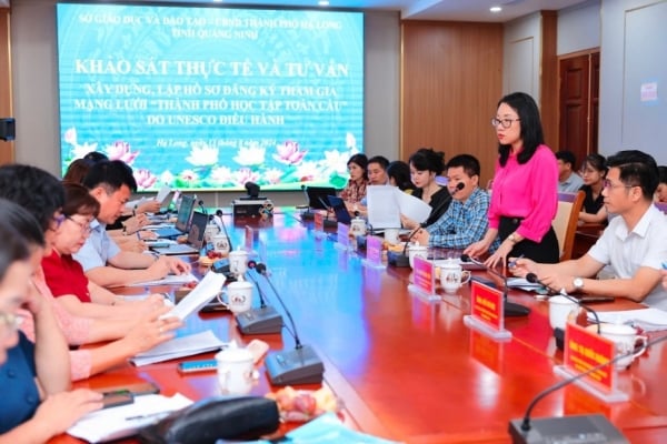 La ciudad de Ha Long se prepara para la Hoja de Ruta para unirse a la Red Mundial de Ciudades del Aprendizaje de la UNESCO