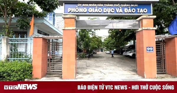 Head of the Department of Education and Training of Quang Ngai City was rumored to have received money to 'buy school places'