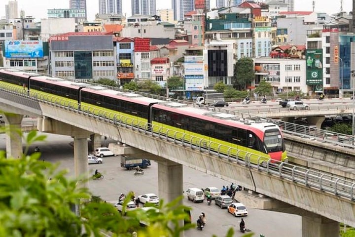 ハノイとノイバイ空港を結ぶ都市鉄道は、2024年から2025年にかけて開通する予定だ。