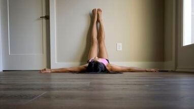 Benefits and how to do the legs up the wall yoga pose
