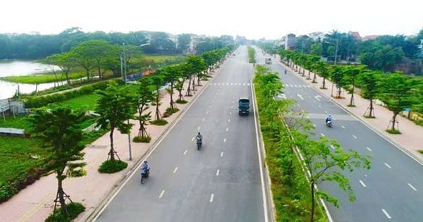 In Hanoi entsteht im Bezirk Dong Anh bald eine weitere 40 m breite Straße.