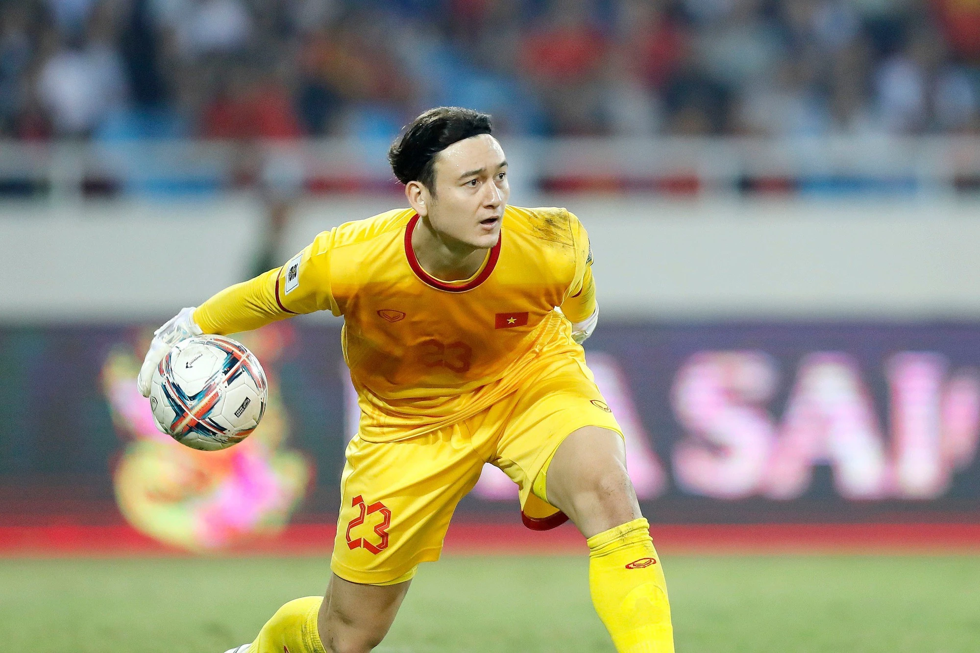 Portero Dang Van Lam: El partido contra Rusia será un partido de calidad para la selección vietnamita