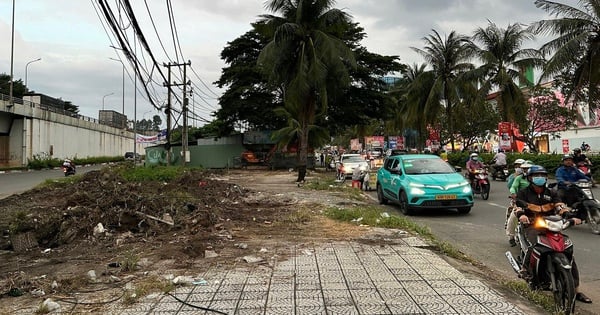 Renovierung des Verkehrssicherheitskorridors auf der Nationalstraße an der Kreuzung Vung Tau