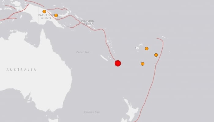 South Pacific tsunami risk passes after earthquake off New Caledonia