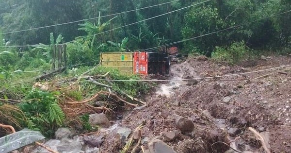 Ein vietnamesischer Containerfahrer starb